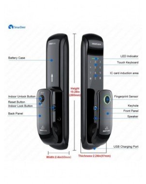 Smart Electronics-Smart Home Appliances-SmarDeer Smart Door
