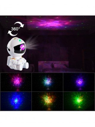 Indoor Lighting-Night Lights-2022NEW Astronaut Projector Starry