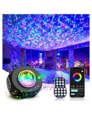 Vidinis apšvietimas-Naktinės lemputės-"Smart Starry Sky Night Light" LED žvaigždžių