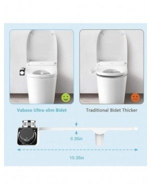 Namų apyvokos daiktai-Vonios ir WC reikmenys-"Bidet" tualeto sėdynės priedas Neelektrinis
