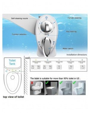 Household Items-Bath and WC items-New Model For Left Hand Use