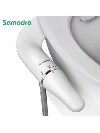 Namų apyvokos daiktai-Vonios ir WC reikmenys-SAMODRA tualeto bide "Ultra-Slim Bidet" tualeto
