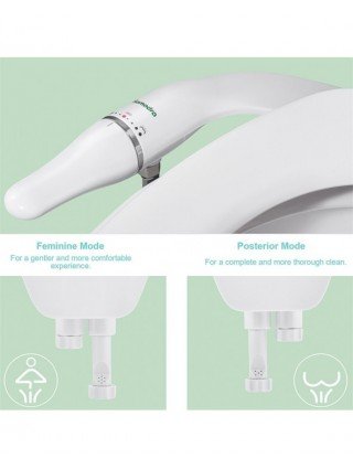 Namų apyvokos daiktai-Vonios ir WC reikmenys-SAMODRA tualeto bide "Ultra-Slim Bidet" tualeto