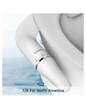 Namų apyvokos daiktai-Vonios ir WC reikmenys-SAMODRA tualeto bide "Ultra-Slim Bidet" tualeto