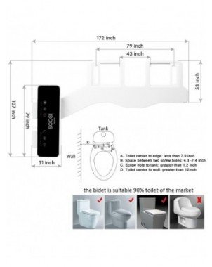 Household Items-Bath and WC items-Soosi Bidet Toilet Seat