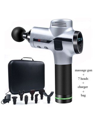 2500mAH 30 Speeds Massage Gun Deep Tissue Muscle Massager Pain