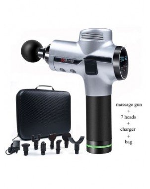 2500mAH 30 Speeds Massage Gun Deep Tissue Muscle Massager Pain
