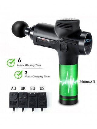 2500mAH 30 Speeds Massage Gun Deep Tissue Muscle Massager Pain