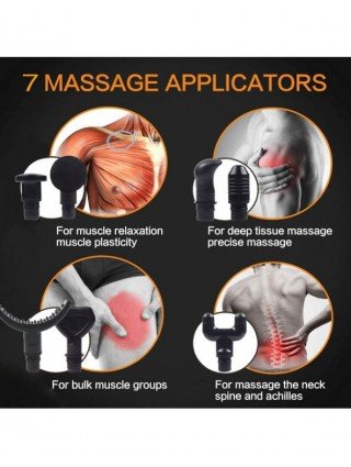 2500mAH 30 Speeds Massage Gun Deep Tissue Muscle Massager Pain