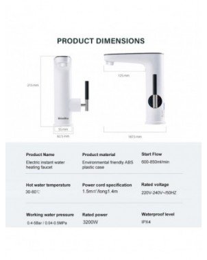 Household Items-Bath and WC items-Briwellna Electric Water