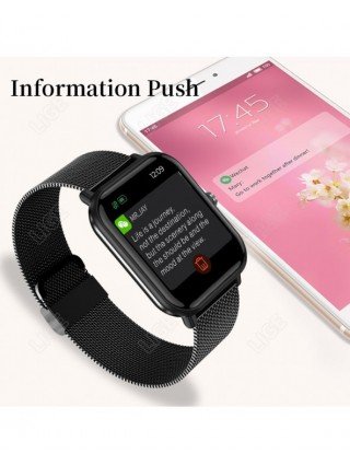 Išmanioji elektronika-Išmanieji laikrodžiai-LIGE Smart Watch Bluetooth Fitness Tracker Kūno