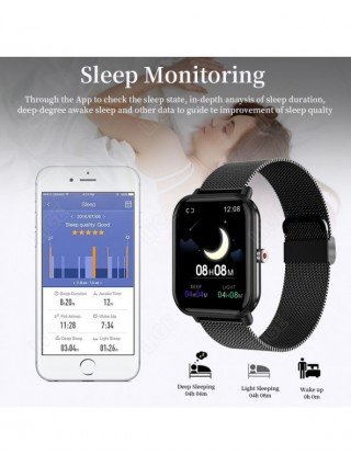 Išmanioji elektronika-Išmanieji laikrodžiai-LIGE Smart Watch Bluetooth Fitness Tracker Kūno