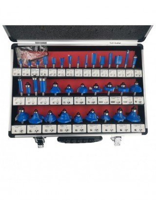 Tools-Tool Sets-ALLSOME 35pcs 1/4inch Shank Router Bit Set
