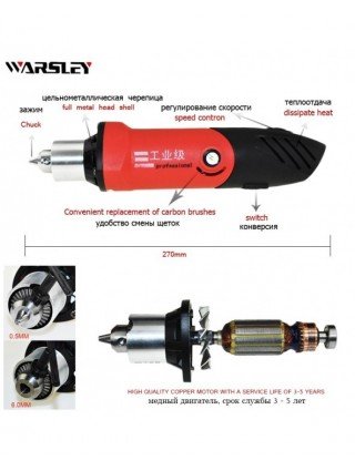 Tools-Power Tools-480W Engraver Electric Mini Drill Diy Drill