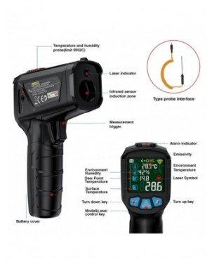 Tools-Measurement & Analysis Tools-MESTEK -50-800 Degree