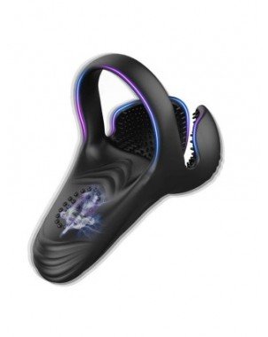 Vibratoriai, Dildo-Pulsatoriai-Remote Vibrating Cock Penis Ring