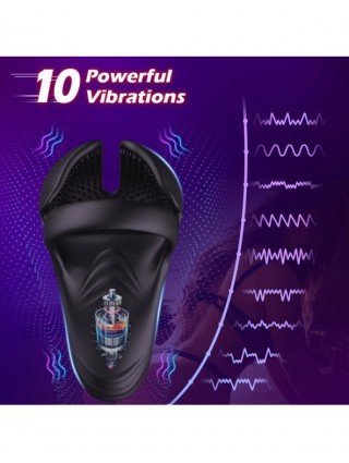 Vibratoriai, Dildo-Pulsatoriai-Remote Vibrating Cock Penis Ring