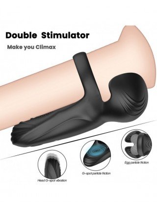 Vibratoriai, Dildo-Pulsatoriai-Remote Vibrating Cock Penis Ring