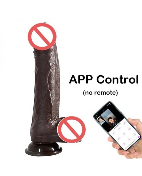 Vibratoriai, Dildo-Išmanieji-Thrusting Realistic Dildo Sex Toy Vibratoriai, Dildo-Išmanieji-Thrusting Realistic Dildo Sex Toy