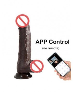 Vibratoriai, Dildo-Išmanieji-Thrusting Realistic Dildo Sex Toy
