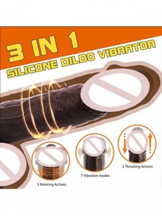 Vibratoriai, Dildo-Išmanieji-Thrusting Realistic Dildo Sex Toy