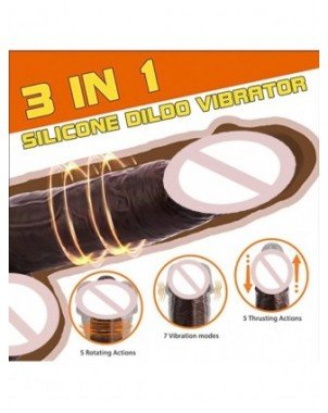 Vibratoriai, Dildo-Išmanieji-Thrusting Realistic Dildo Sex Toy