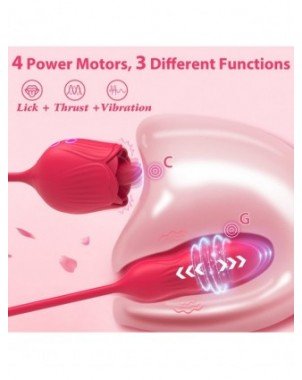Masturbaciniai, Pompos-Stimuliatoriai moterims-Rose Toy Dildo