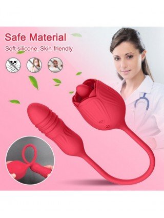 Masturbaciniai, Pompos-Stimuliatoriai moterims-Rožių žaislas Dildo, vibratorius moterims