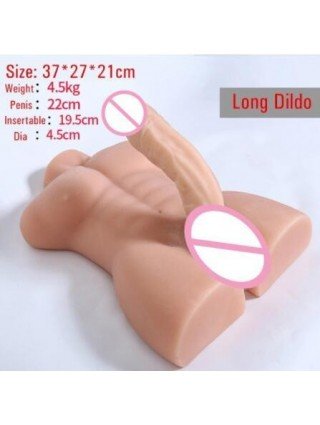 Sekso lėlės-Kompaktiškos-Silicone Male Body Sex Doll Big Long