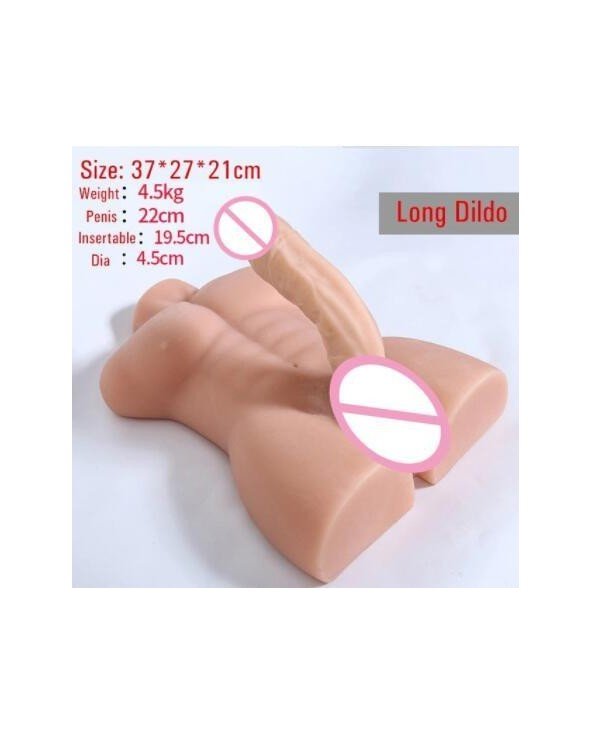 Sekso lėlės-Kompaktiškos-Silicone Male Body Sex Doll Big Long Sekso lėlės-Kompaktiškos-Silicone Male Body Sex Doll Big Long