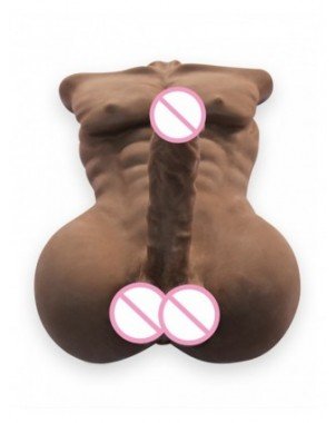 Sekso lėlės-Kompaktiškos-Silicone Male Body Sex Doll Big Long