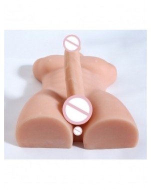 Sekso lėlės-Kompaktiškos-Silicone Male Body Sex Doll Big Long