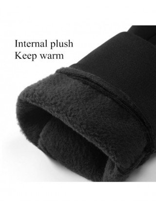 Priedai-Pirštinės ir kumštinės pirštinės-Winter Warm Men Gloves for Women Anti-slip Windproof