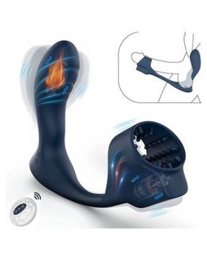 Vibratoriai, Dildo-Įvairūs-Male Prostate Massage Cock Penis Sleeve Cockring Dildo Vibrator Anal