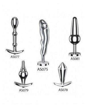 Analiniai žaisliukai-Analiniai kaiščiai-Big Crystal Anal Toys Butt Plug Stainless Steel Anal