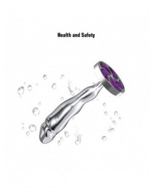 Analiniai žaisliukai-Analiniai kaiščiai-Big Crystal Anal Toys Butt Plug Stainless Steel Anal