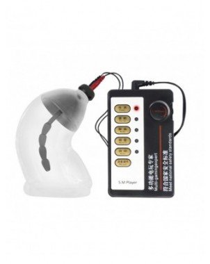 BDSM-Įvairūs-Newest Electric Chastity Cage Urethral Sound