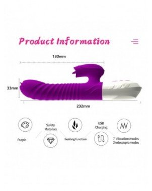 Vibratoriai, Dildo-Dvigubi – klitoriniai-Double Tongue