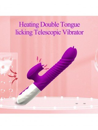 Vibratoriai, Dildo-Dvigubi – klitoriniai-Double Tongue
