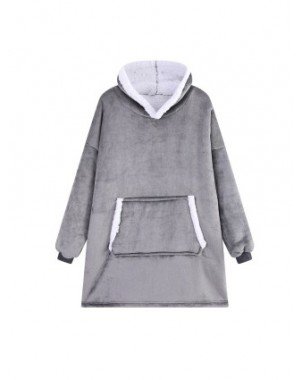 Women's Underwear-Pajama Sets-Winter Blanket Hoodie Women Soft