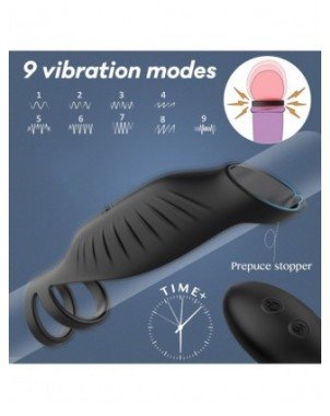 Masturbaciniai, Pompos-Penio žiedai-10 Mode Vibrating Penis