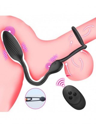 Analiniai žaisliukai-Prostatos masažuokliai-Analinis vibratorius vyrams Vyrų uždelstos