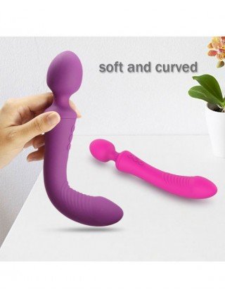 Vibratoriai, Dildo-Išmanieji-AVSHO Powerful Dual Vibrator Wand