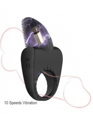 Masturbaciniai, Pompos-Penio žiedai-Silikoninis penio žiedo vibratorius USB įkrovimas sekso