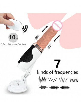 Vibratoriai, Dildo-Įvairūs-Automatic Sex Machine Rotating Dildo