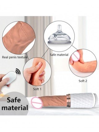 Vibratoriai, Dildo-Įvairūs-Automatic Sex Machine Rotating Dildo