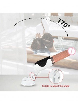 Vibratoriai, Dildo-Įvairūs-Automatic Sex Machine Rotating Dildo