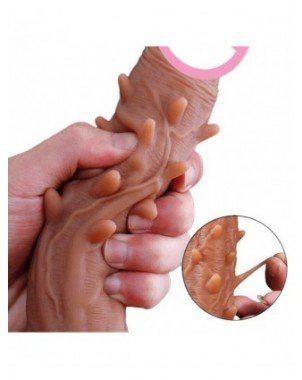 Vibratoriai, Dildo-Tikroviški-Skin Feeling Big Dildo with