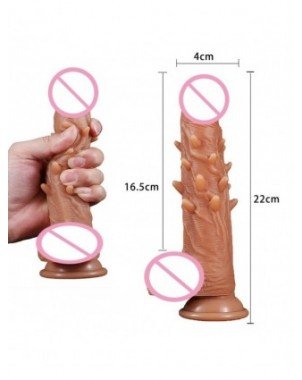 Vibratoriai, Dildo-Tikroviški-Skin Feeling Big Dildo with