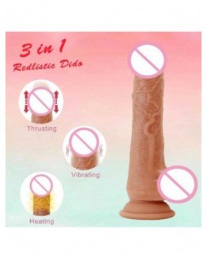 Vibratoriai, Dildo-Tikroviški-Skin Feeling Big Dildo with
